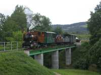 Die erste Fahrt für die Vereinsmitglieder über die grosse Brücke [Toni Bauer/2008]