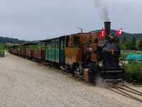 Der längste Personenzug bei der SchBB mit 11 Personenwagen [Thomas Bauer/2008]