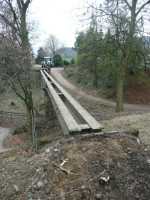 Blick vom Bahnhof Baumschulsee auf die alte Brücke [Peter Gysel/2008]