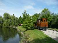 Rangieren mit der Molly im Bahnhof Baumschulsee [Peter Gysel/2008]