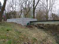 Neues Widerlager bei der alten Brücke am Baumschulsee [Thomas Bauer/2008]